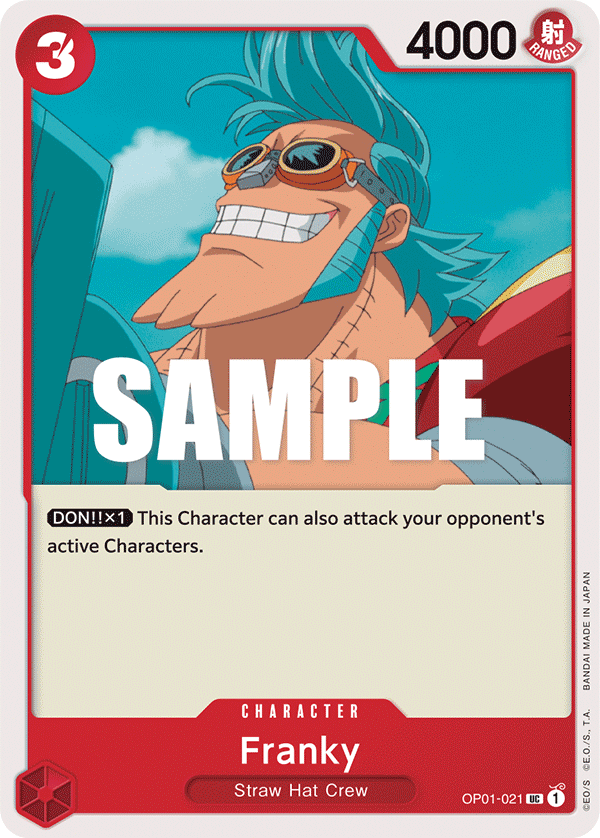 Franky OP01-021 One Piece card