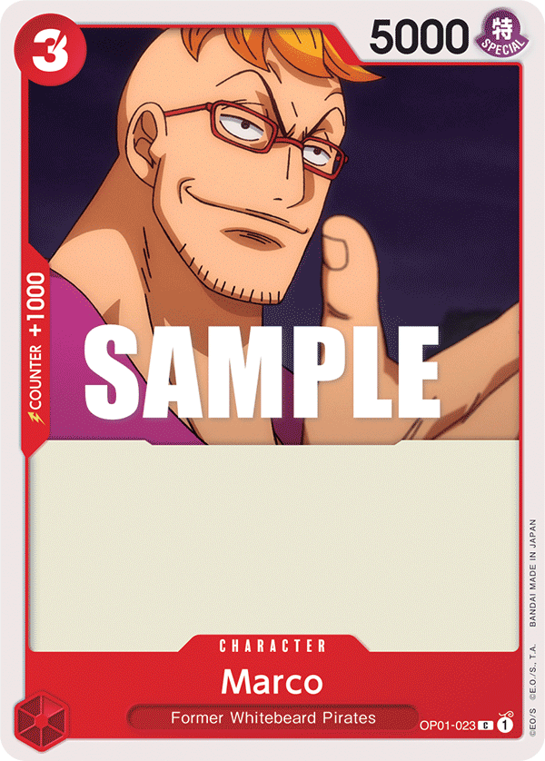 Marco OP01-023 One Piece card