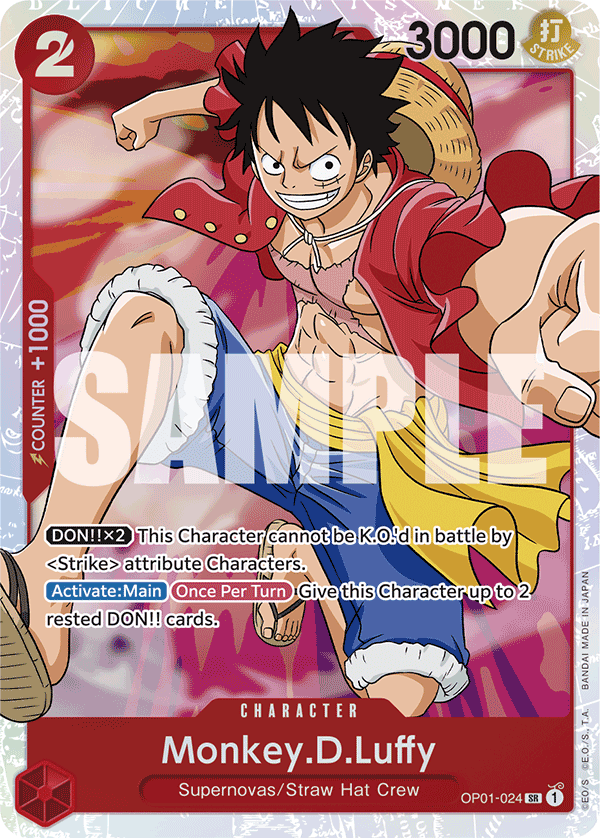 Monkey.D.Luffy OP01-024 One Piece card