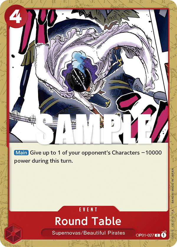 Round Table OP01-027 One Piece card