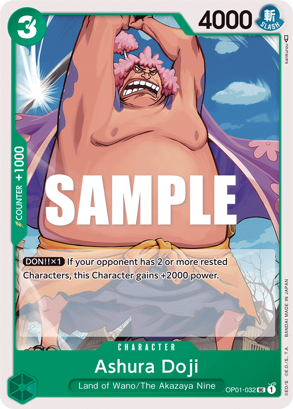 Ashura Doji OP01-032 One Piece card