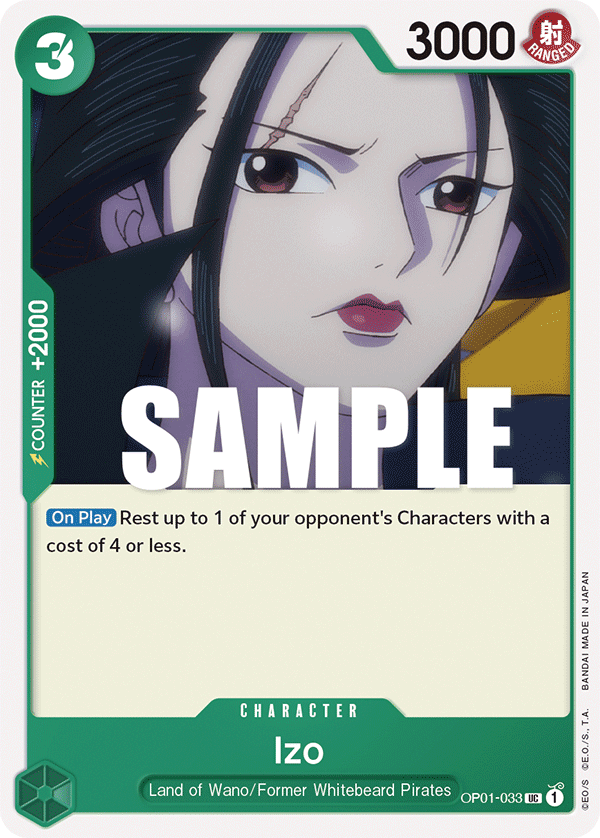 Izo OP01-033 One Piece card