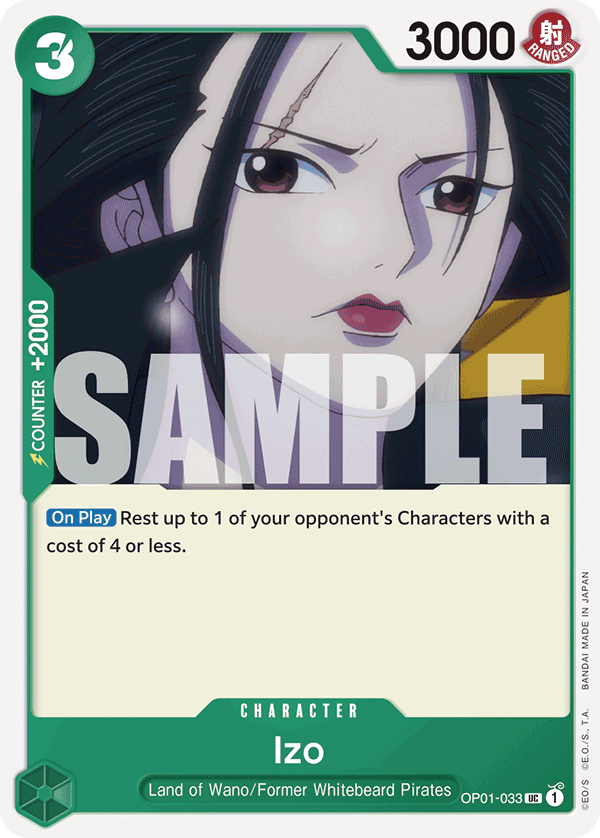 Izo OP01-033 One Piece card
