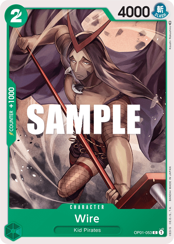 Wire OP01-053 One Piece card