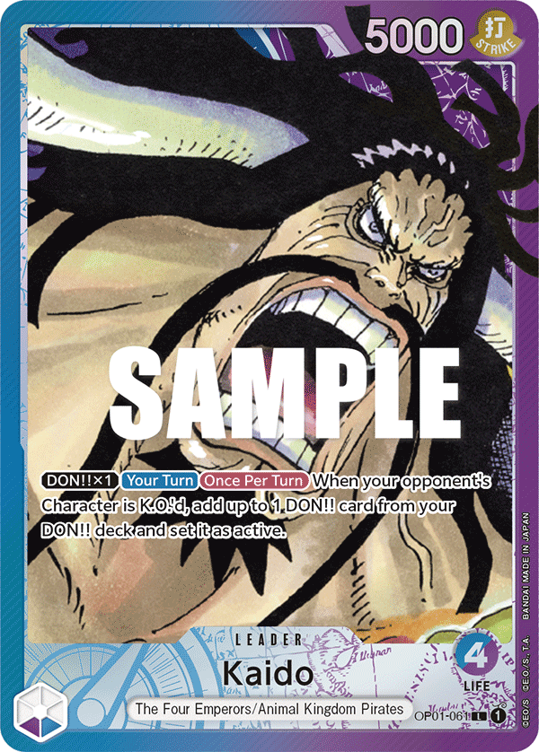 Kaido (061) (Parallel) OP01-061 One Piece card
