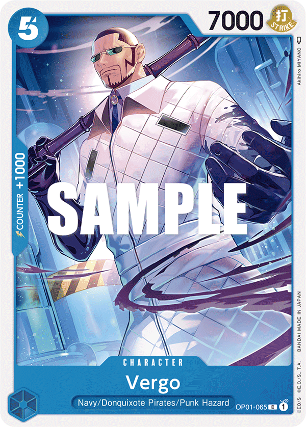 Vergo OP01-065 One Piece card