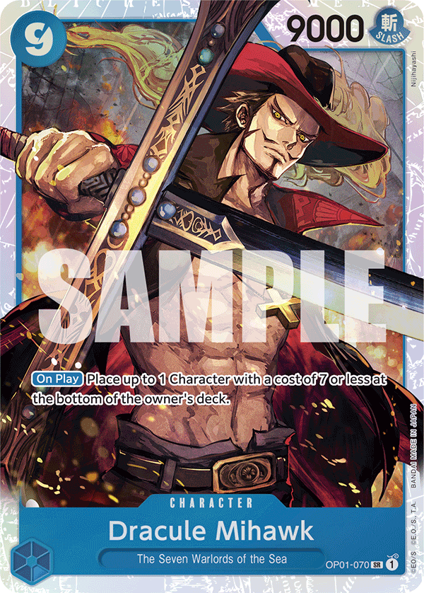 Dracule Mihawk (OP01-070) (Reprint) OP01-070 One Piece card