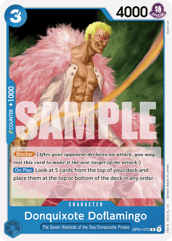 Donquixote Doflamingo (OP01-073) OP01-073 One Piece card