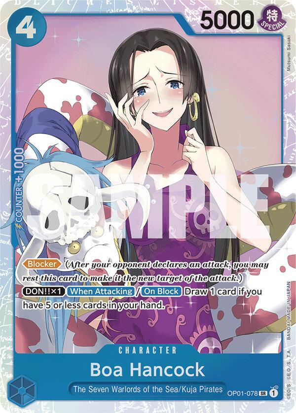 Boa Hancock (OP01-078) (Reprint) OP01-078 One Piece card
