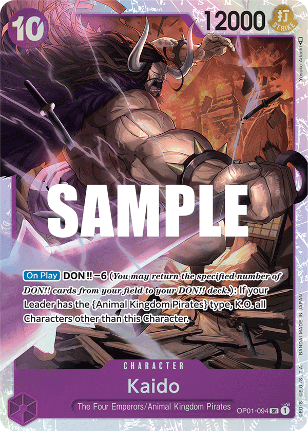 Kaido (094) OP01-094 One Piece card
