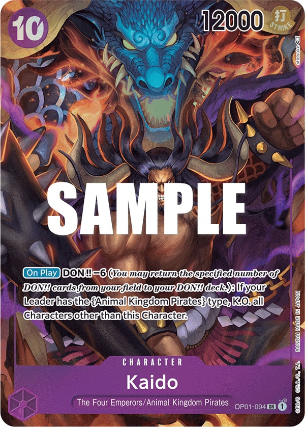 Kaido (094) (Parallel) OP01-094 One Piece card