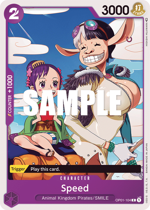 Speed OP01-104 One Piece card
