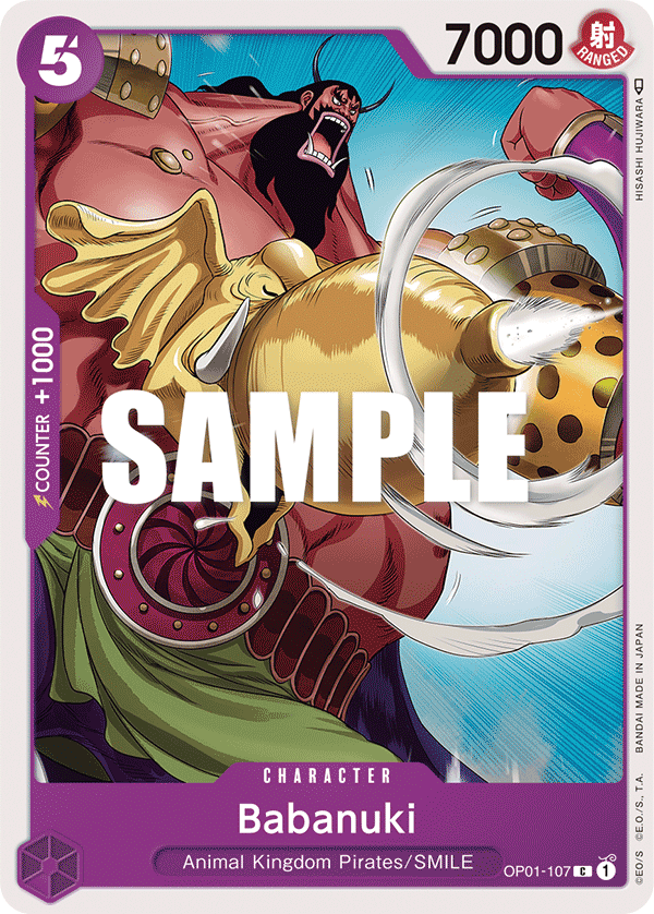 Babanuki OP01-107 One Piece card
