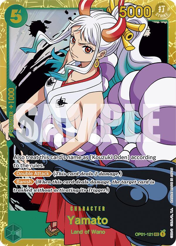Yamato (OP01-121) (Reprint) OP01-121 One Piece card