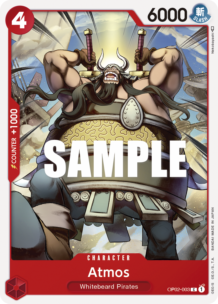Atmos OP02-003 One Piece card
