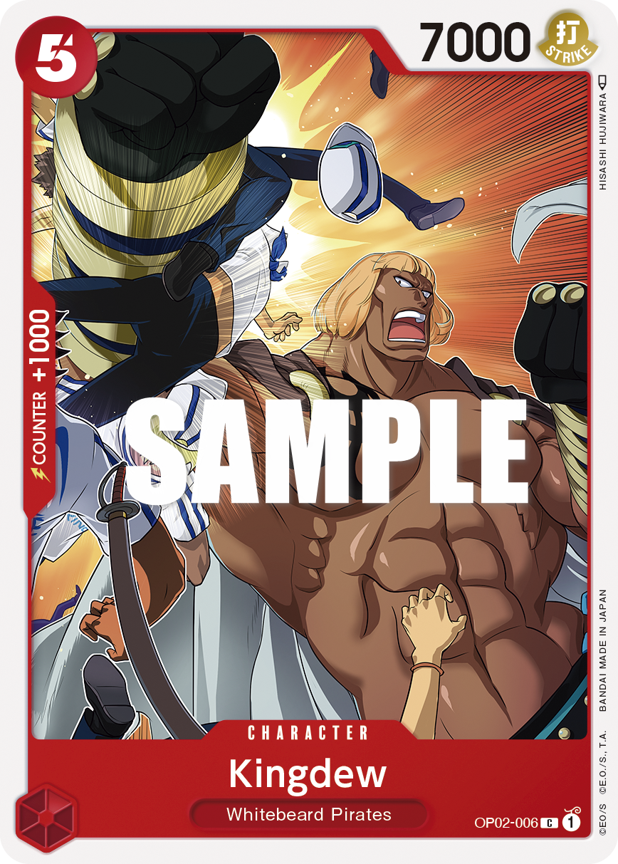 Kingdew OP02-006 One Piece card