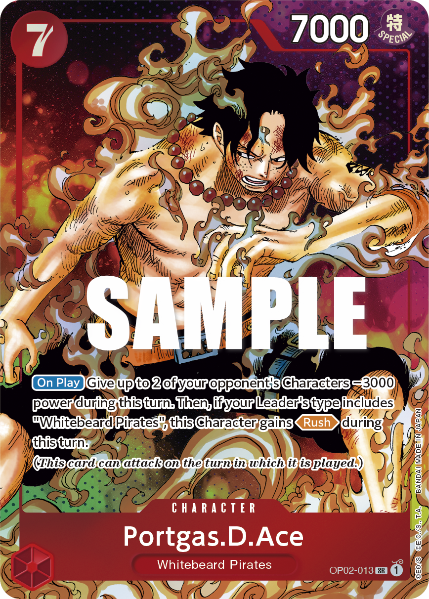 Portgas.D.Ace (Parallel) OP02-013 One Piece card