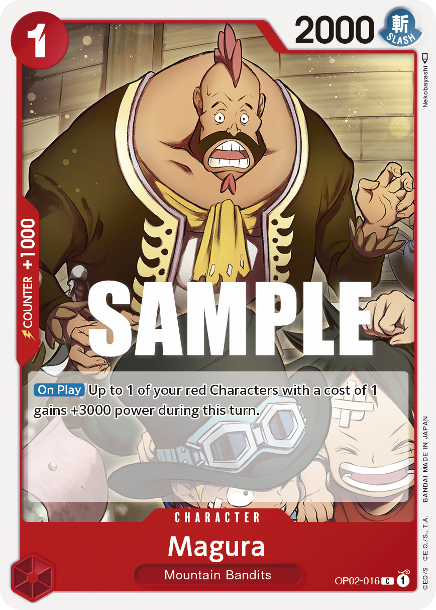 Magura OP02-016 One Piece card