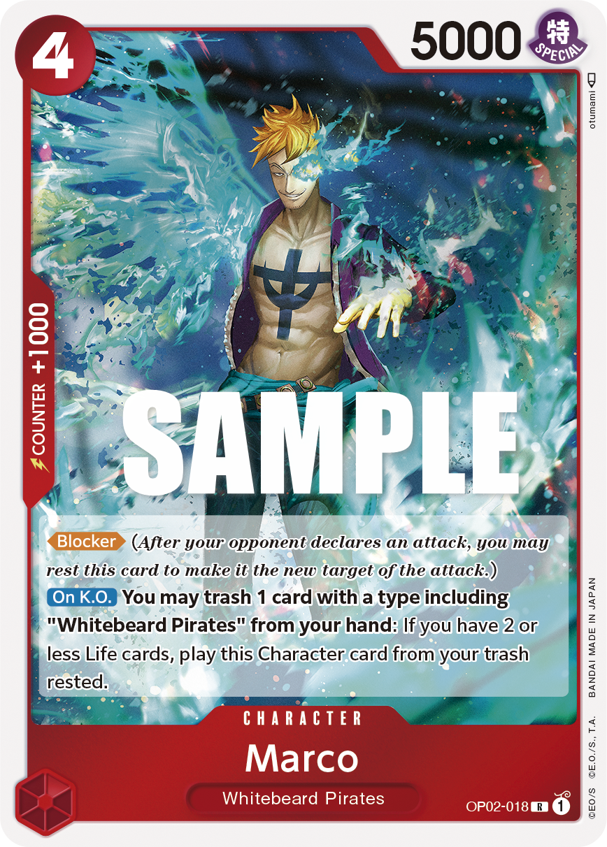 Marco OP02-018 One Piece card