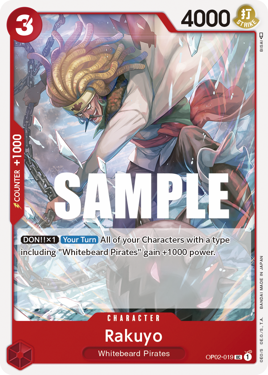 Rakuyo OP02-019 One Piece card