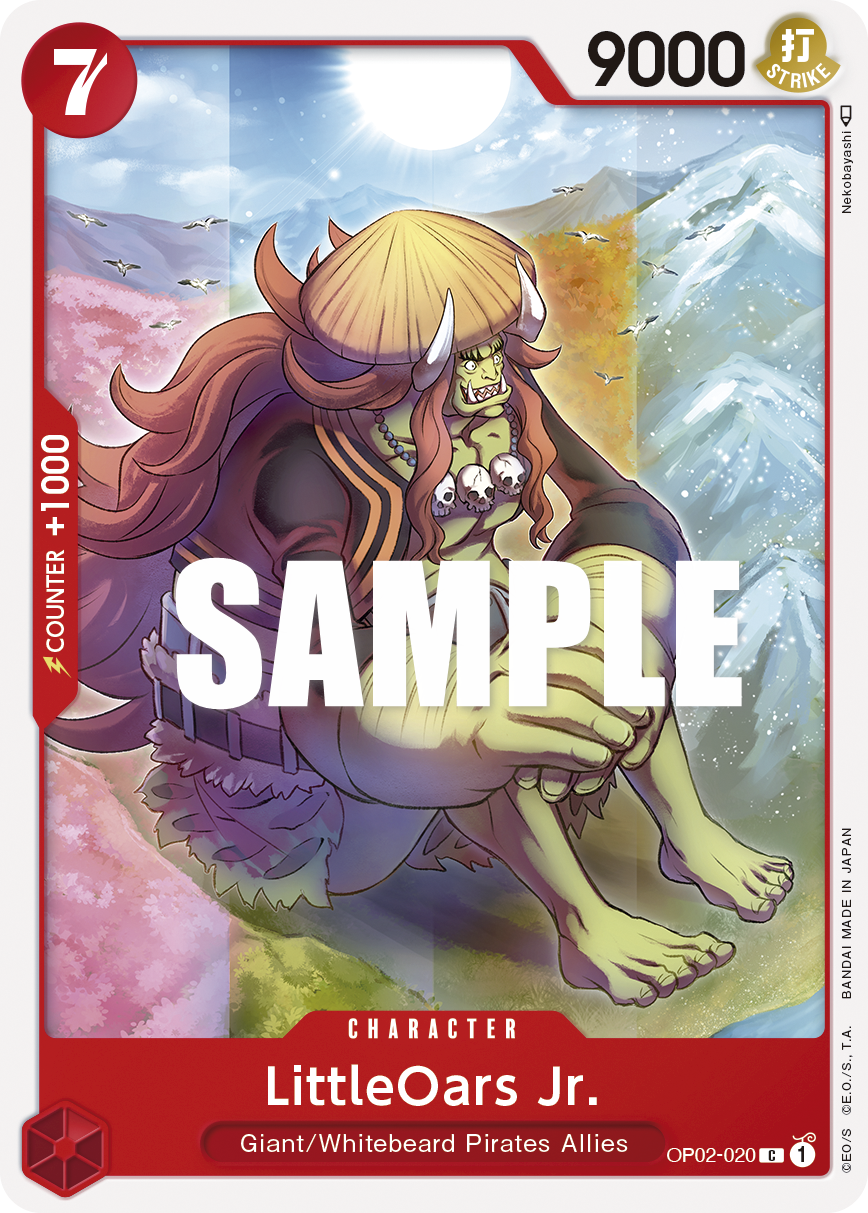 LittleOars Jr. OP02-020 One Piece card