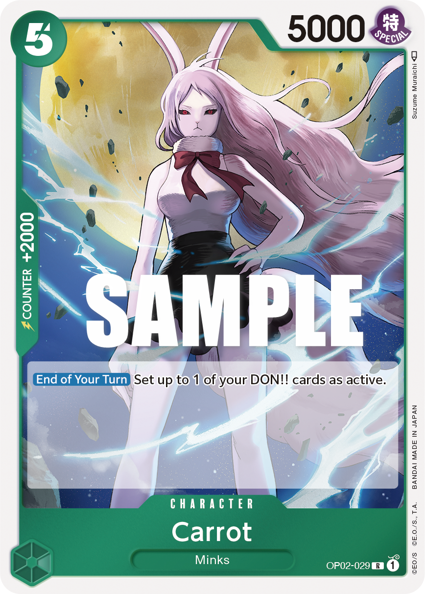 Carrot OP02-029 One Piece card