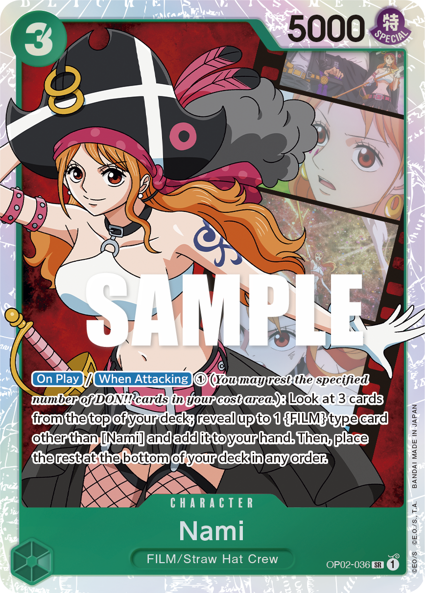 Nami OP02-036 One Piece card