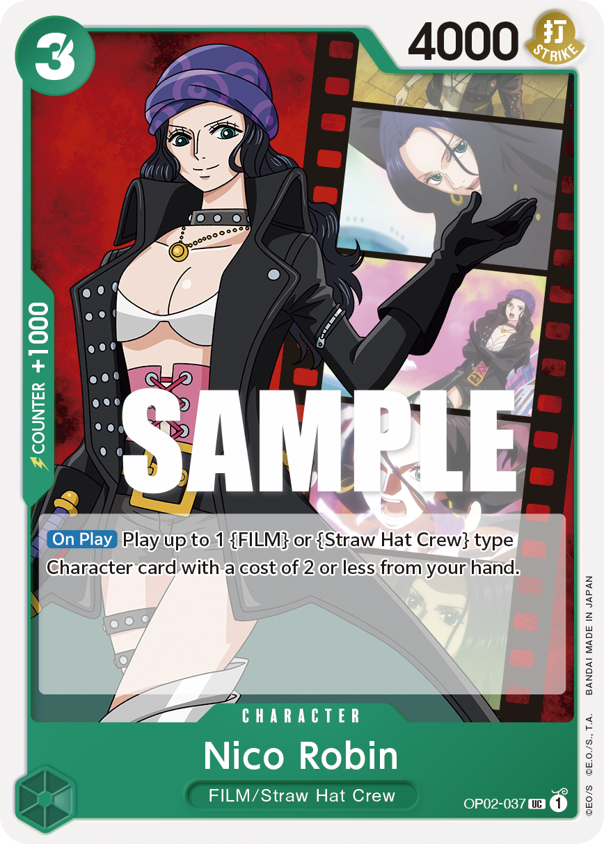 Nico Robin OP02-037 One Piece card
