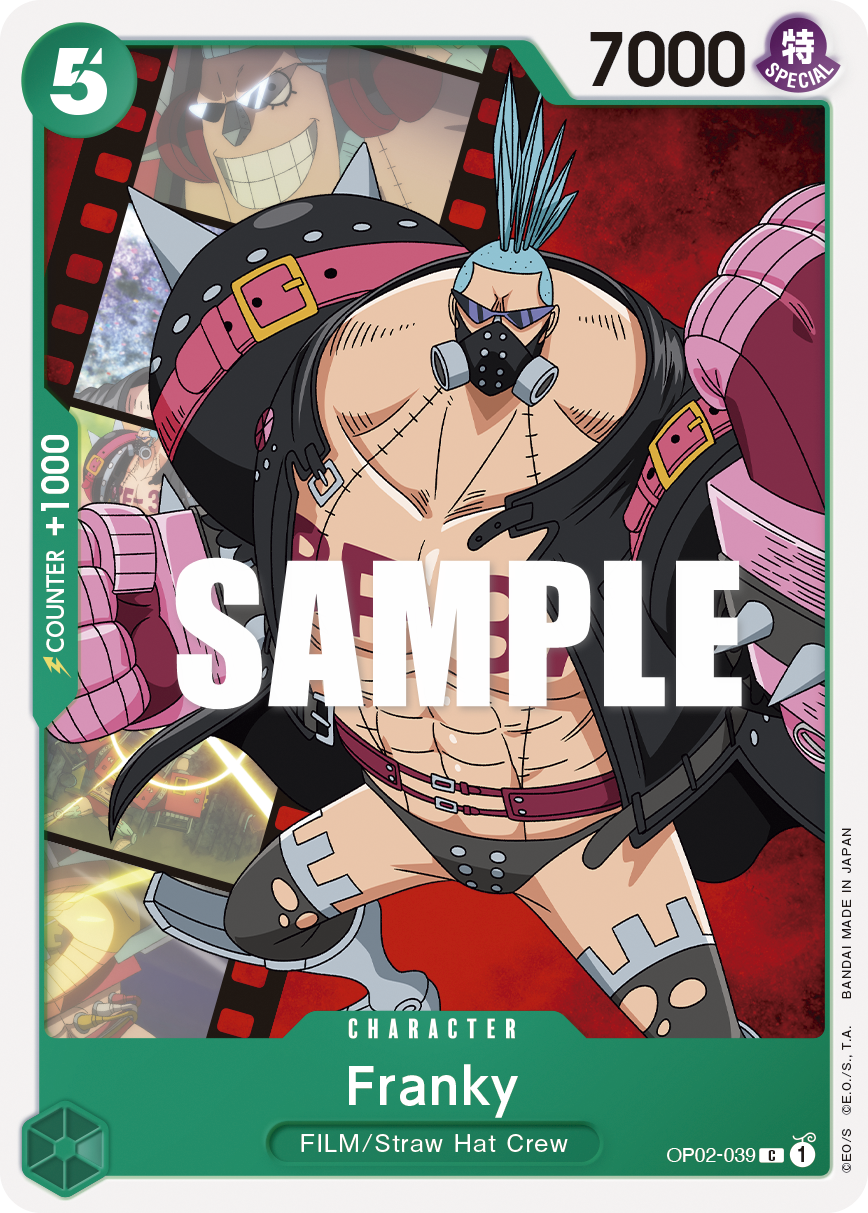 Franky OP02-039 One Piece card