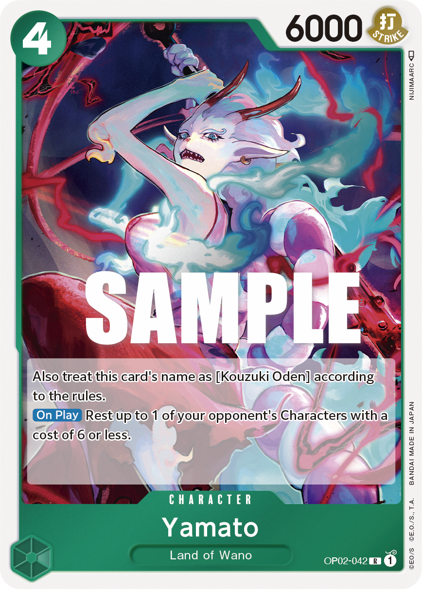 Yamato OP02-042 One Piece card