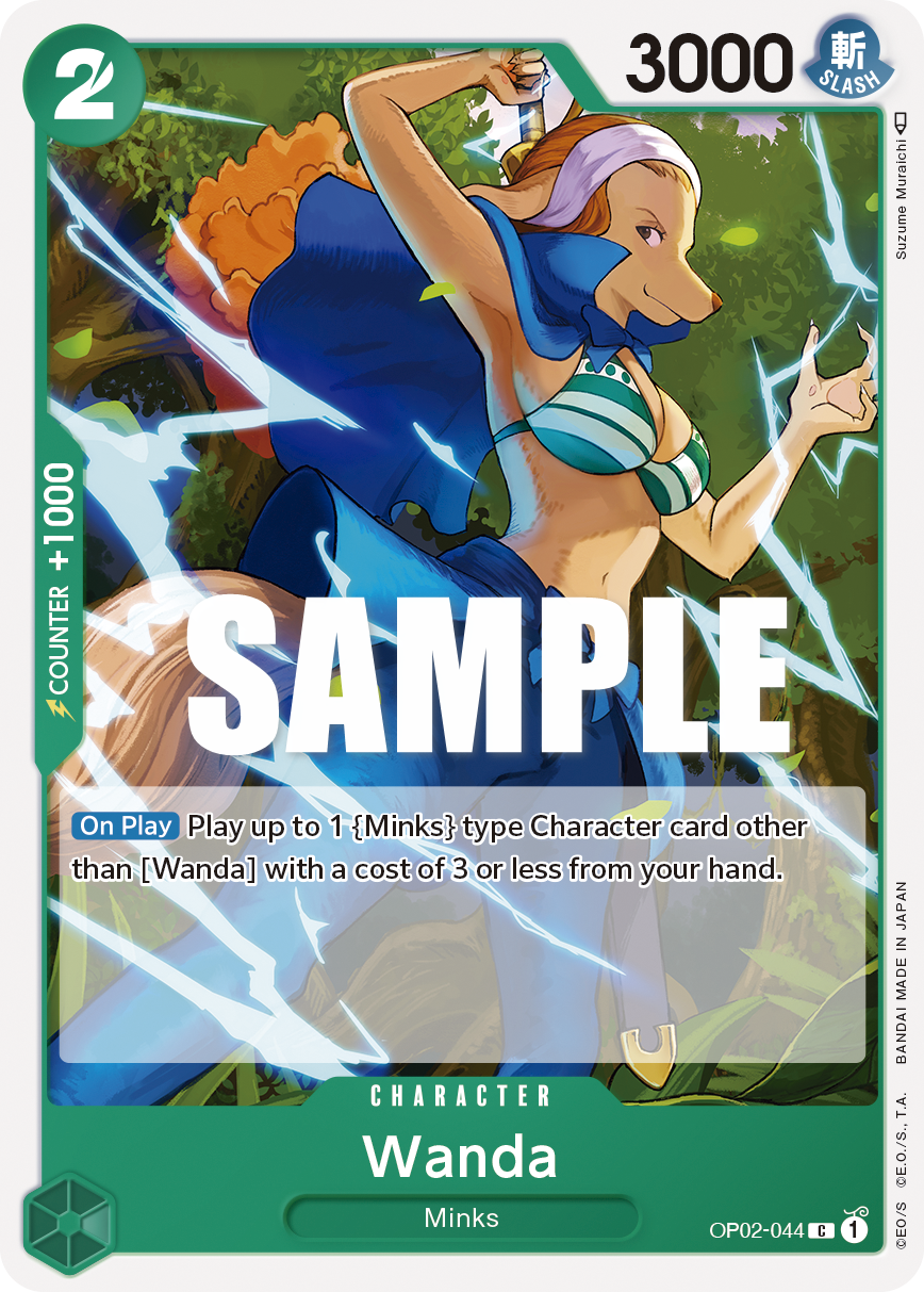 Wanda OP02-044 One Piece card