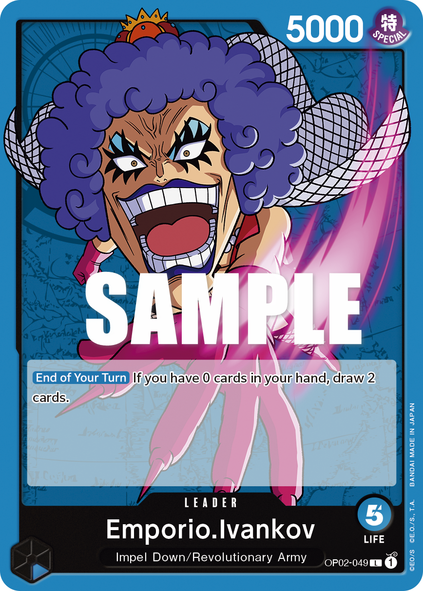 Emporio.Ivankov (049) OP02-049 One Piece card