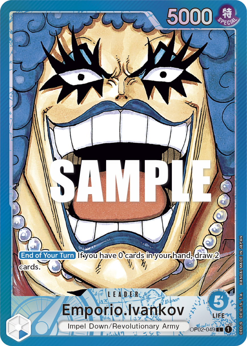 Emporio.Ivankov (049) (Alternate Art) OP02-049 One Piece card