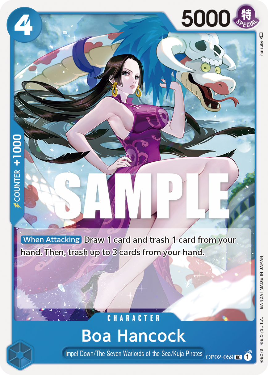 Boa Hancock OP02-059 One Piece card