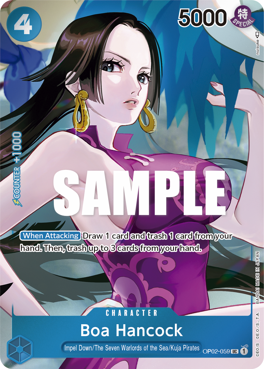 Boa Hancock (Box Topper) OP02-059 One Piece card