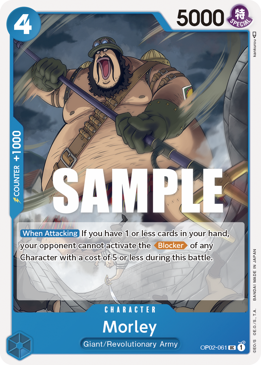 Morley OP02-061 One Piece card
