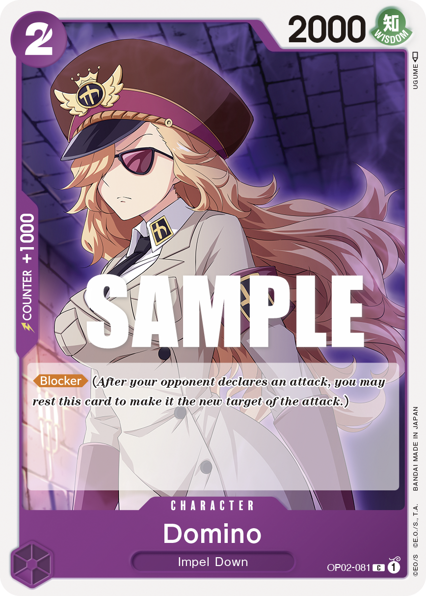 Domino OP02-081 One Piece card