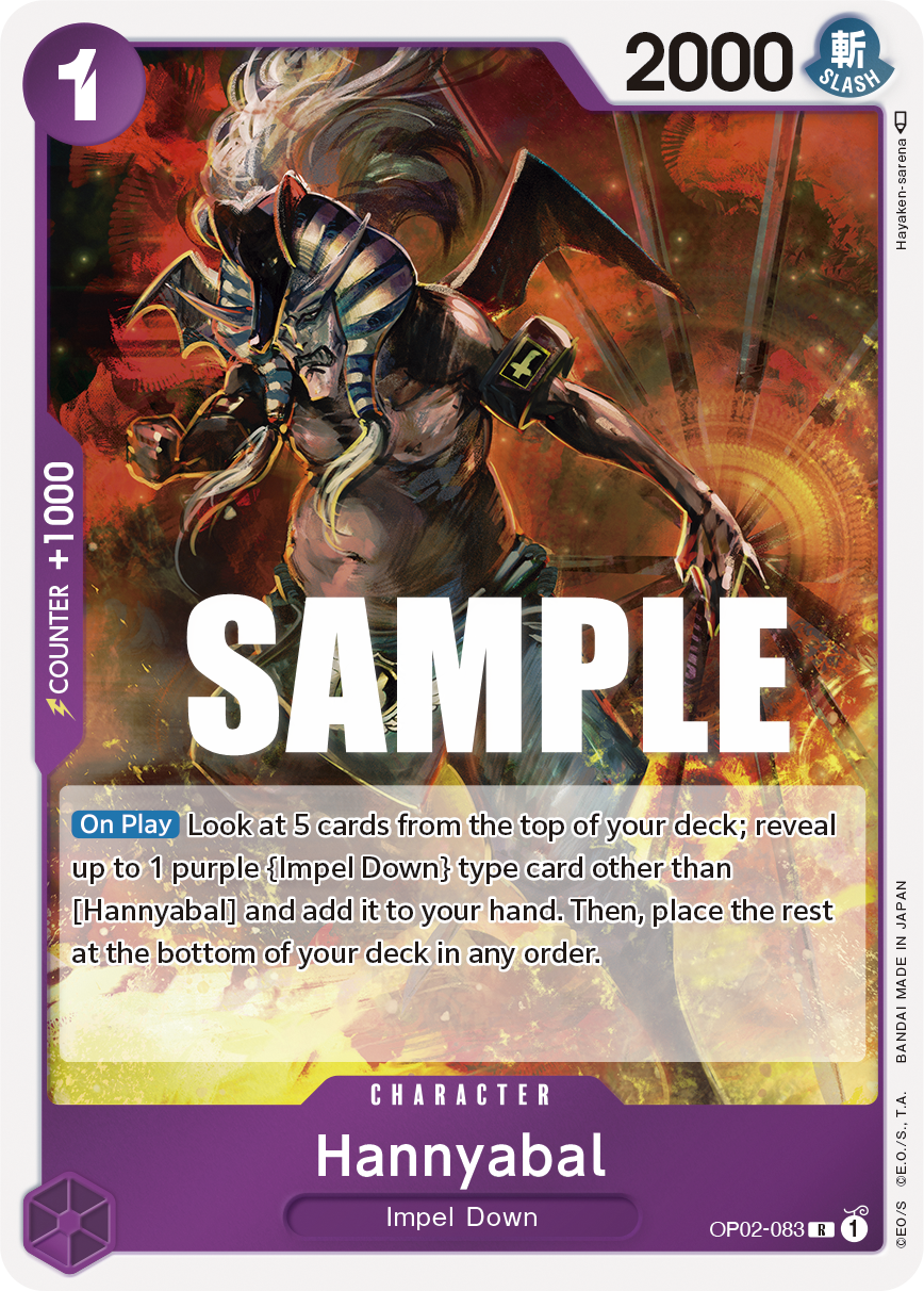 Hannyabal OP02-083 One Piece card