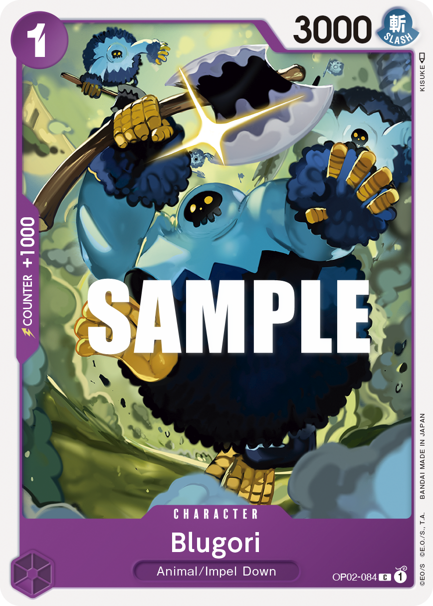 Blugori OP02-084 One Piece card