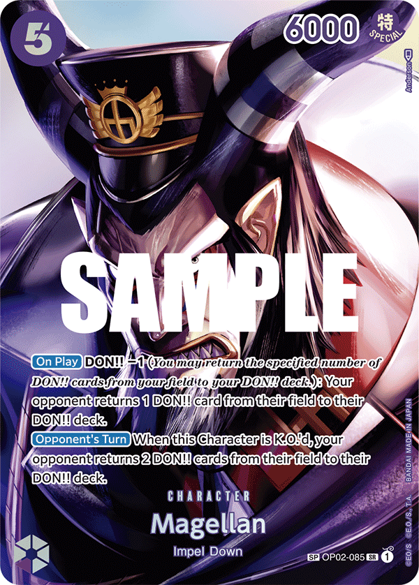 Magellan (SP) OP02-085 One Piece card