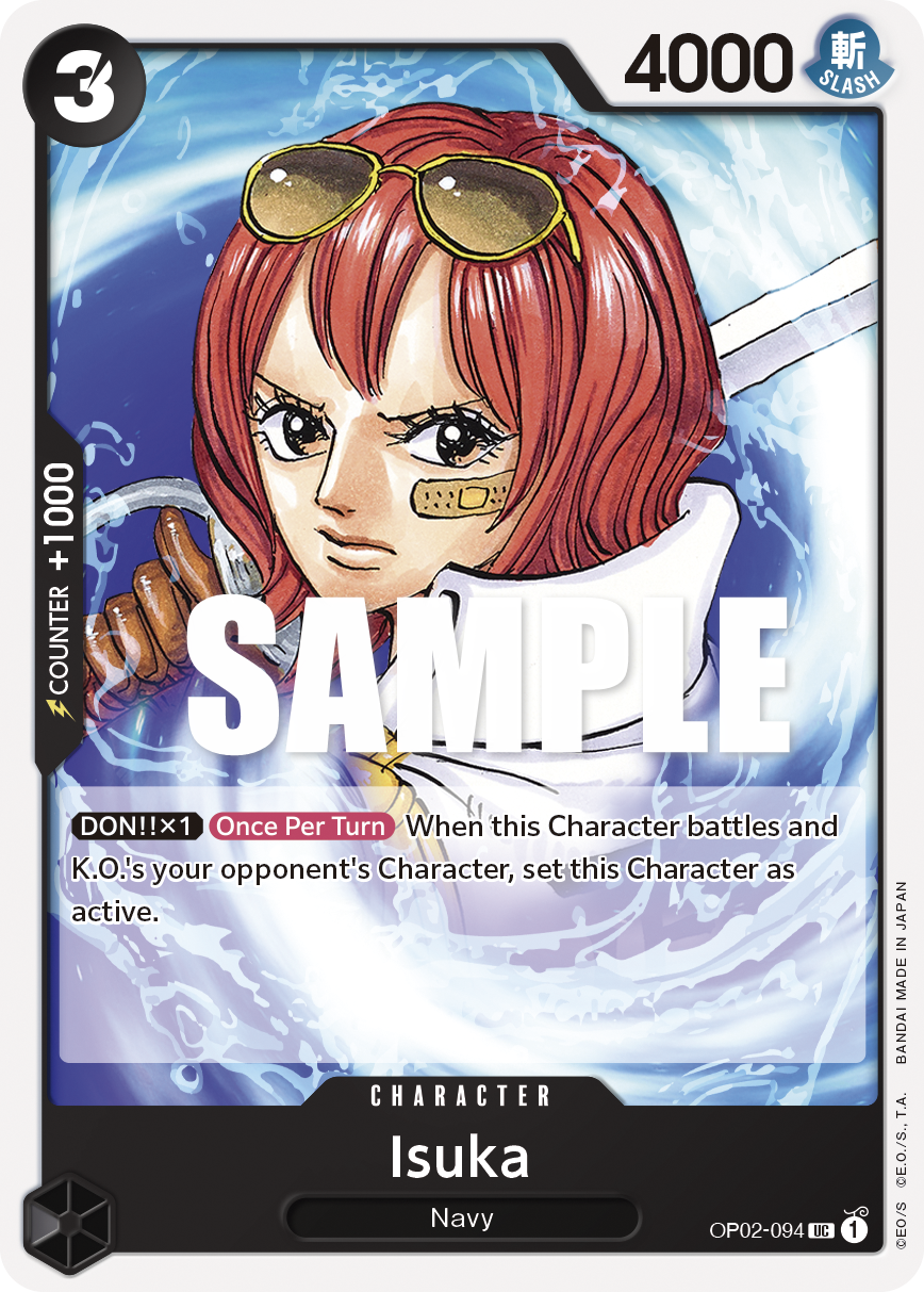 Isuka OP02-094 One Piece card