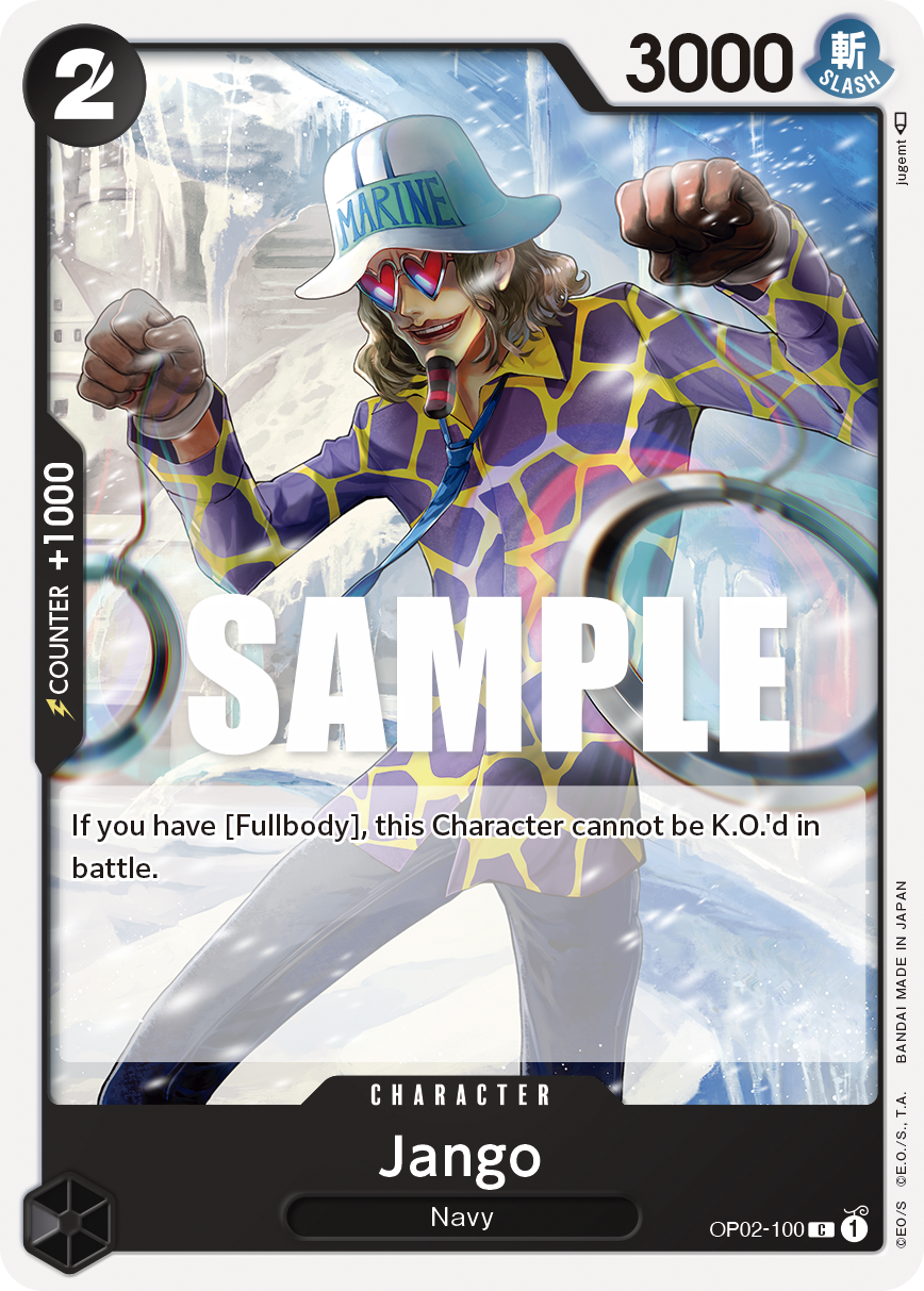Jango OP02-100 One Piece card