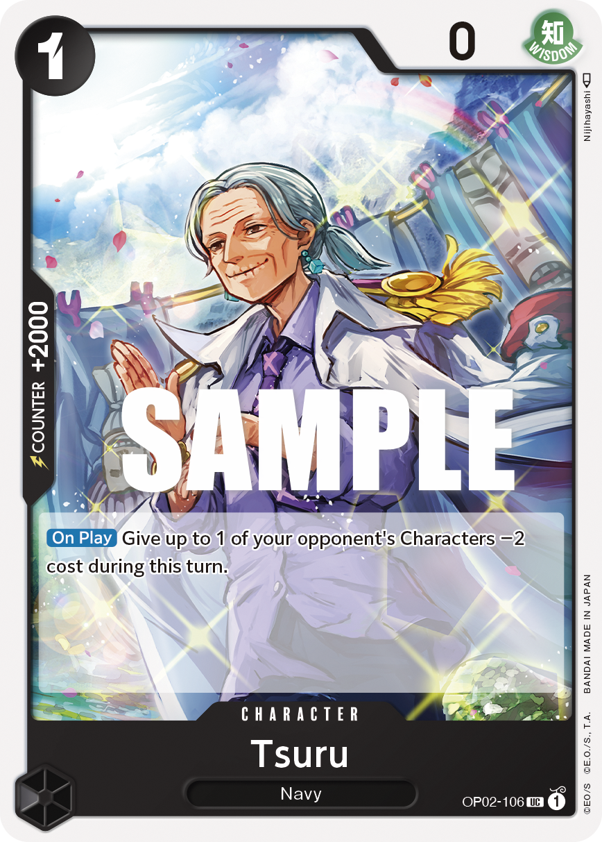Tsuru OP02-106 One Piece card