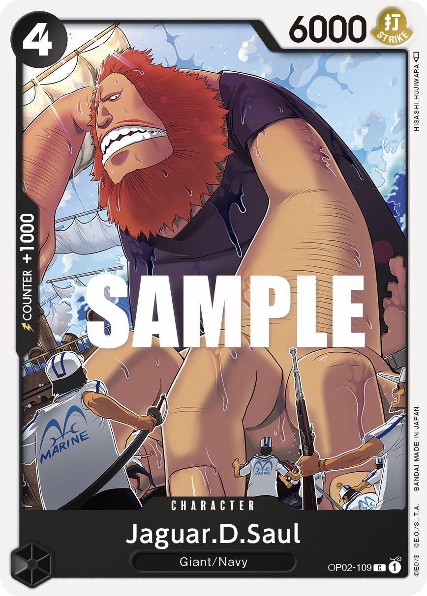 Jaguar.D.Saul OP02-109 One Piece card