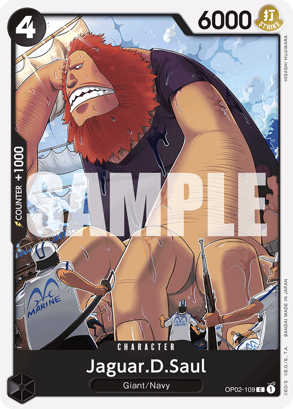 Jaguar.D.Saul OP02-109 One Piece card