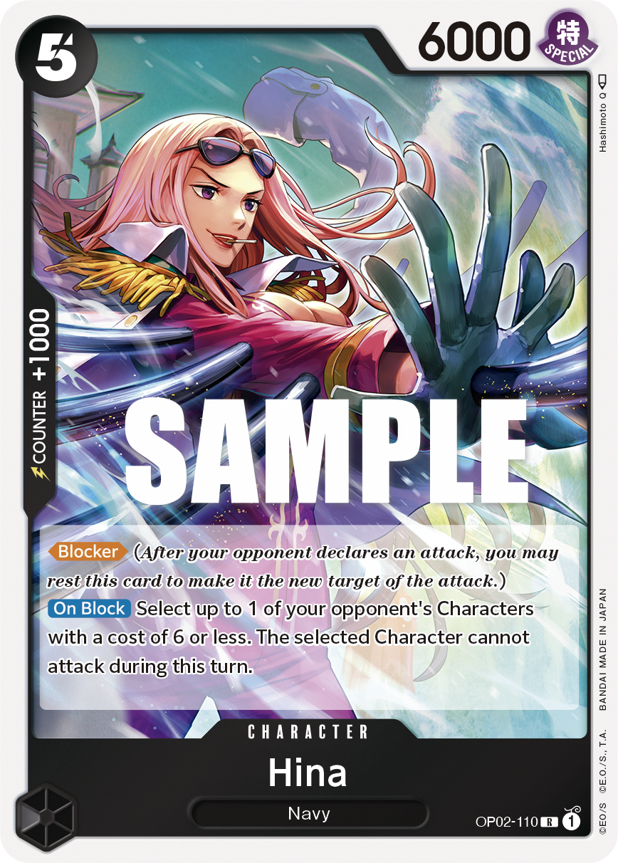 Hina OP02-110 One Piece card
