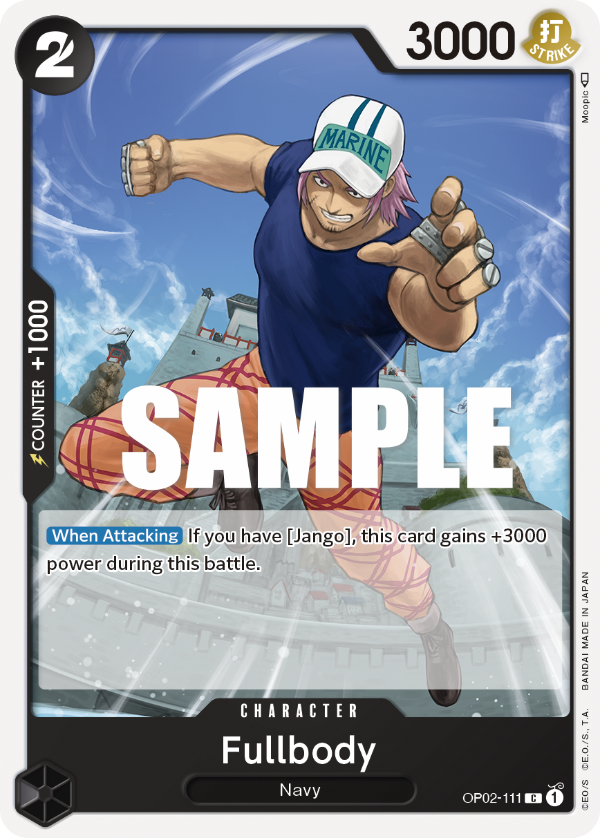 Fullbody OP02-111 One Piece card