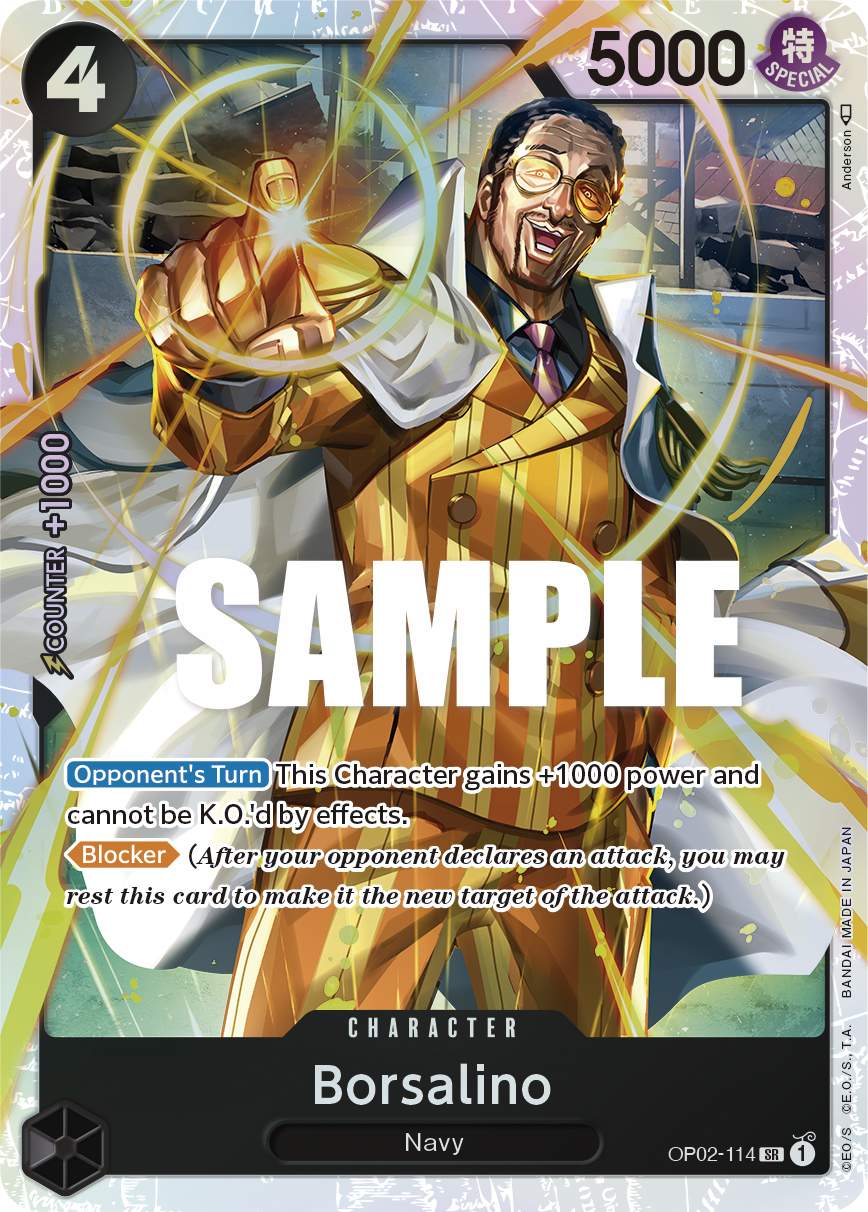 Borsalino OP02-114 One Piece card