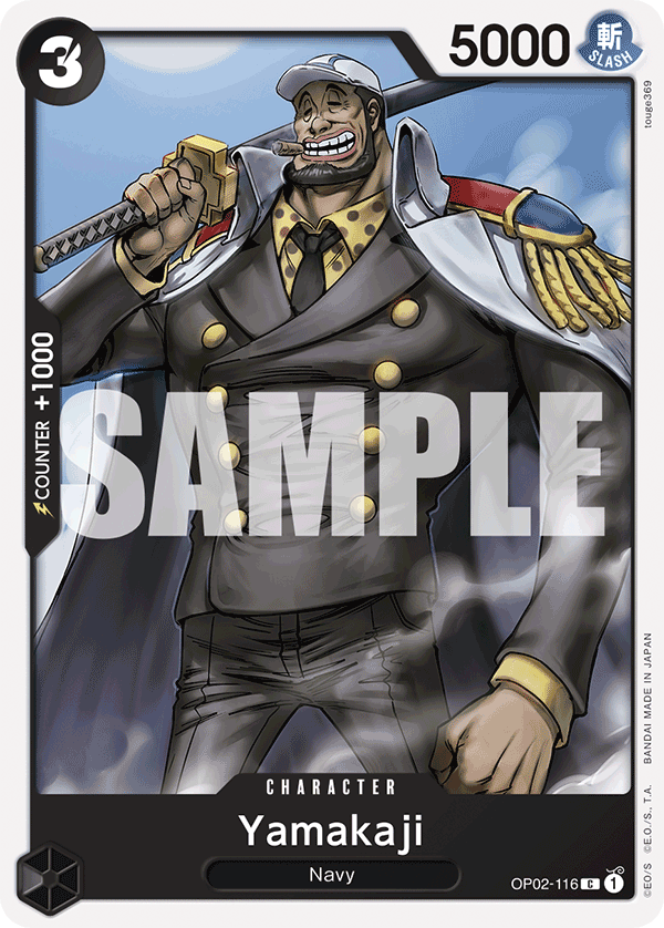 Yamakaji OP02-116 One Piece card