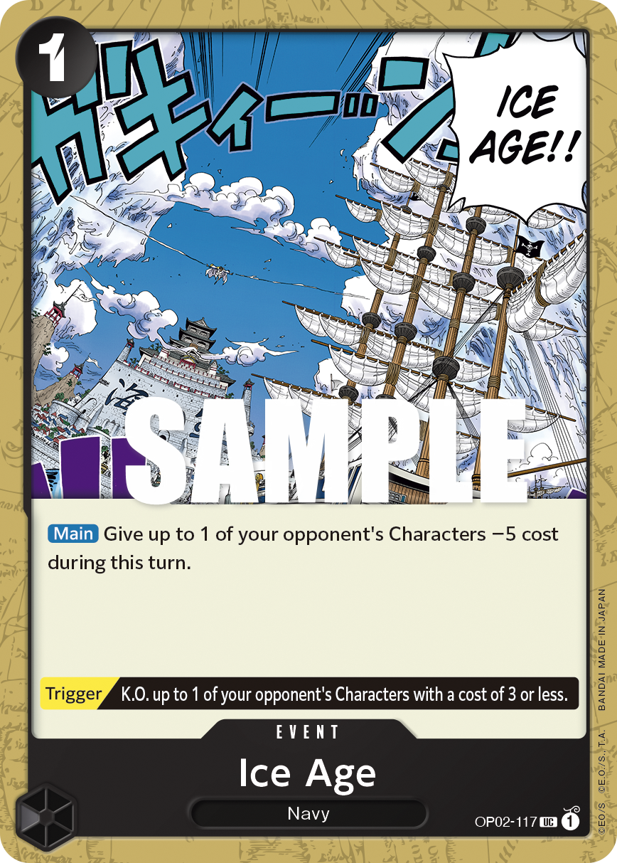 Ice Age OP02-117 One Piece card